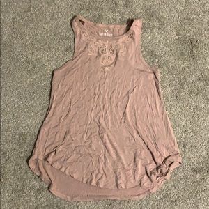 Soft blush tank